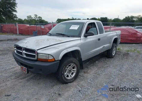 2004 Dodge Dakota z USA, uszkodzony, nr VIN 1D7HG12K54S640983